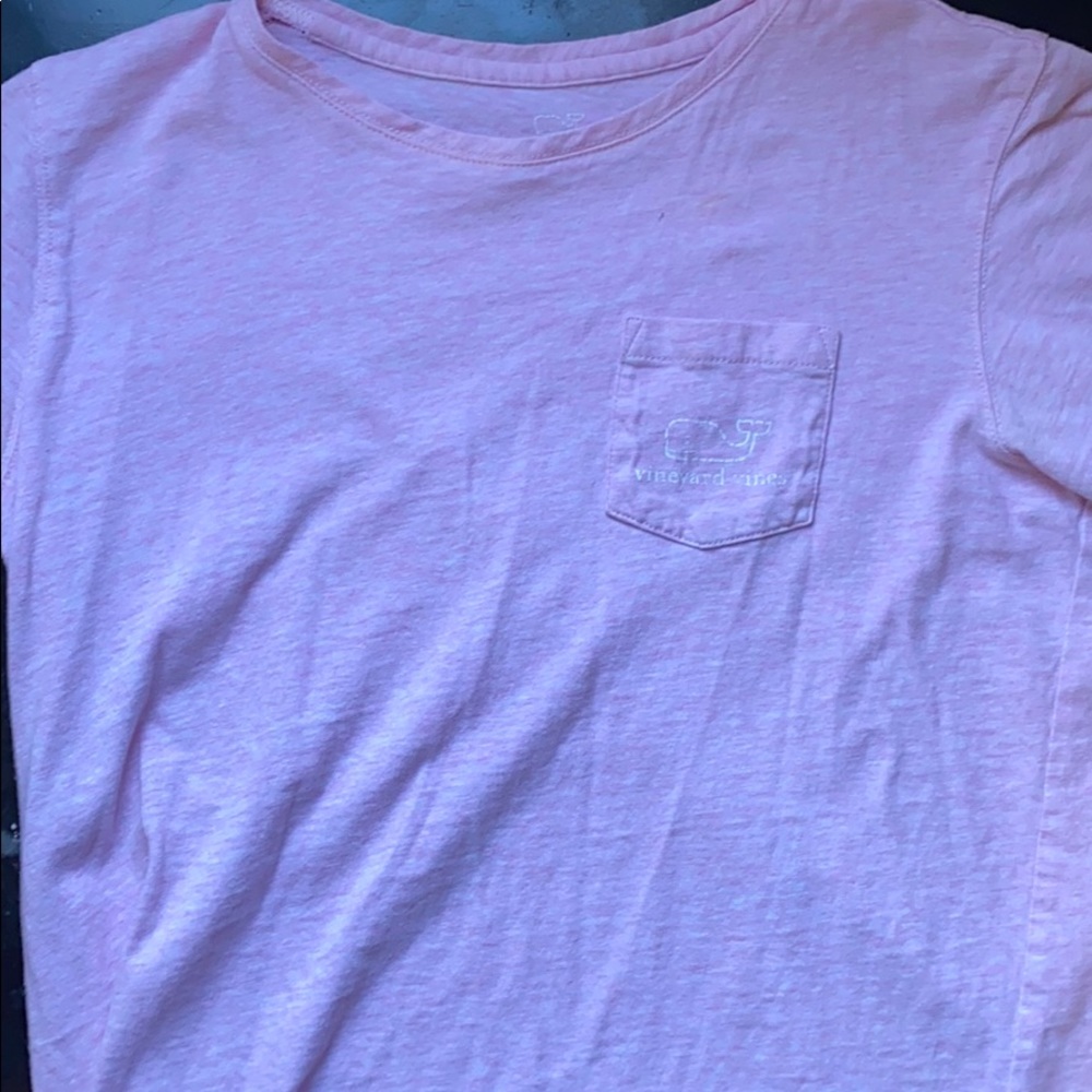 light pink shirt